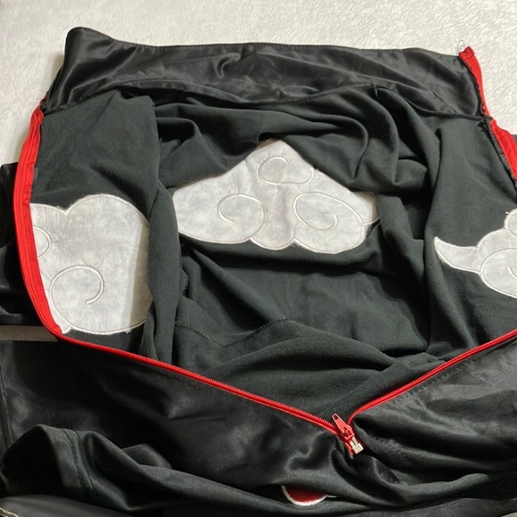 Naruto Robe Coat Costume Zipper Cloak - Picture 11 of 13